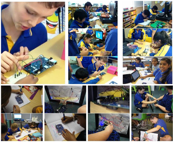 Making the LED light show